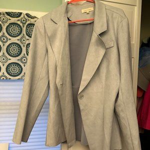 Powder Blue Solitaire Blazer